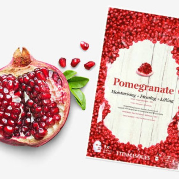 VITAMASQUE | Pomegranate Face Mask (Pack of 10) - Picture 9 of 9